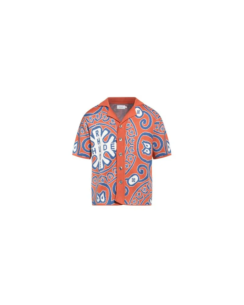 RHUDE STRICKWAREN - Strickjackenauf YOOX.COM Orange