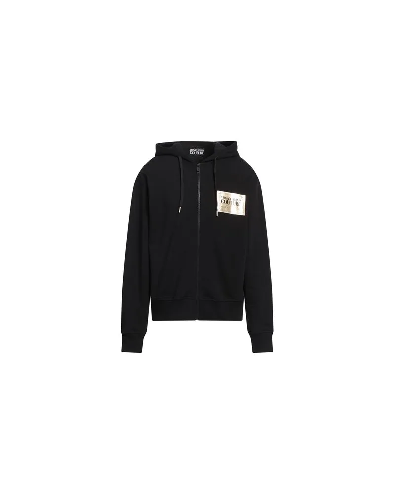 Versace Jeans TOPS - Sweatshirtsauf YOOX.COM Schwarz
