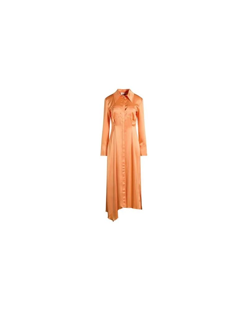 Nanushka KLEIDER - Maxi-Kleiderauf YOOX.COM Orange