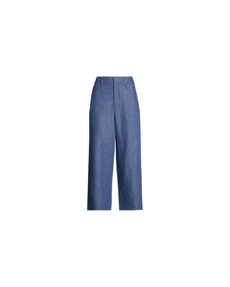 Max Mara HOSEN & RÖCKE - Jeanshosenauf YOOX.COM Blau