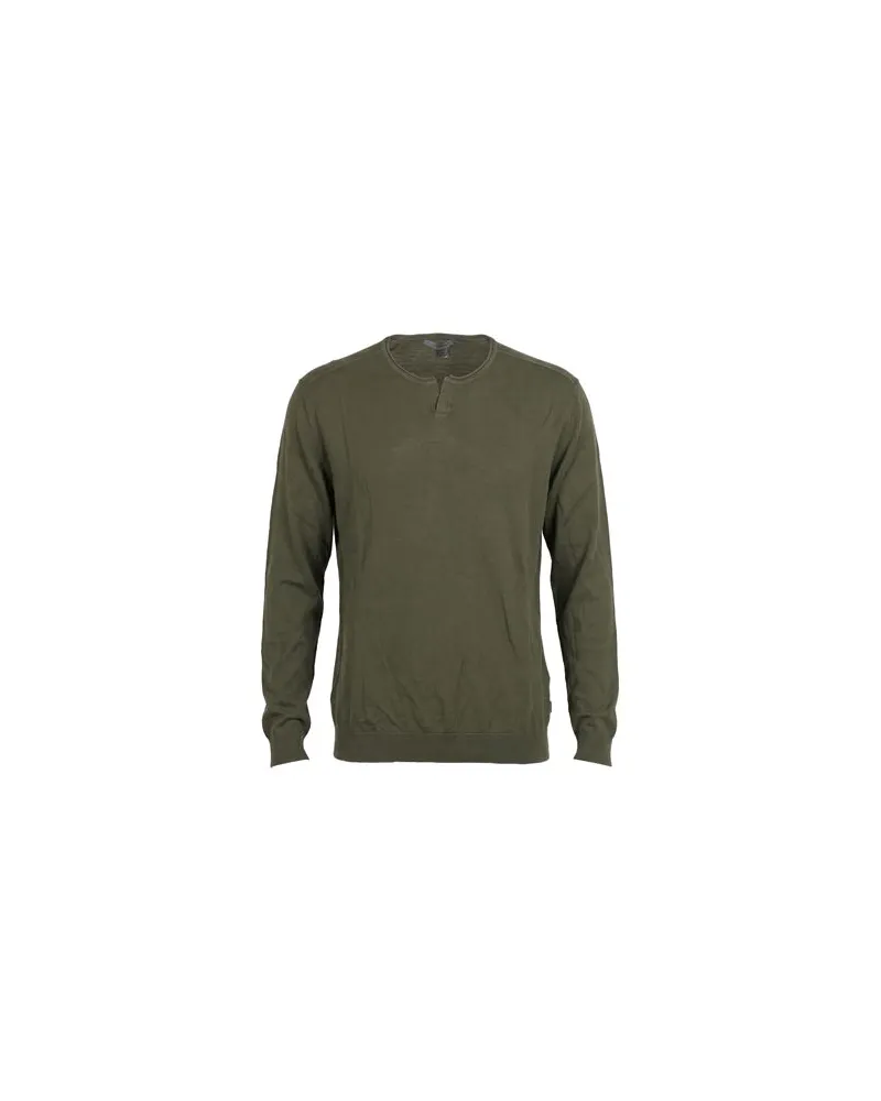John Varvatos STRICKWAREN - Pulloverauf YOOX.COM Militärgrün
