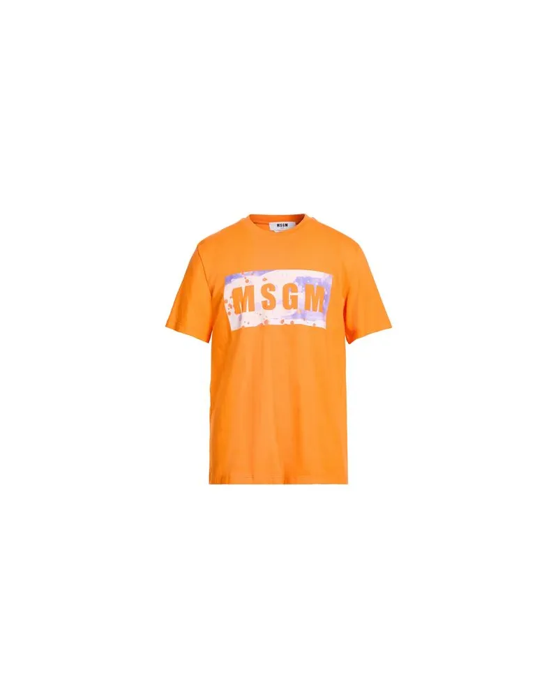 MSGM TOPS - T-shirtsauf YOOX.COM Orange