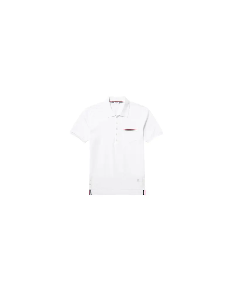 Thom Browne TOPS - Poloshirtsauf YOOX.COM Weiß