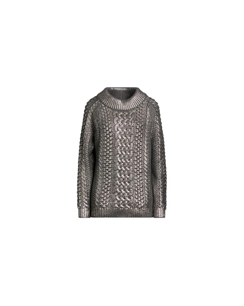 Alberta Ferretti STRICKWAREN - Rollkragenpulloverauf YOOX.COM Stahlgrau