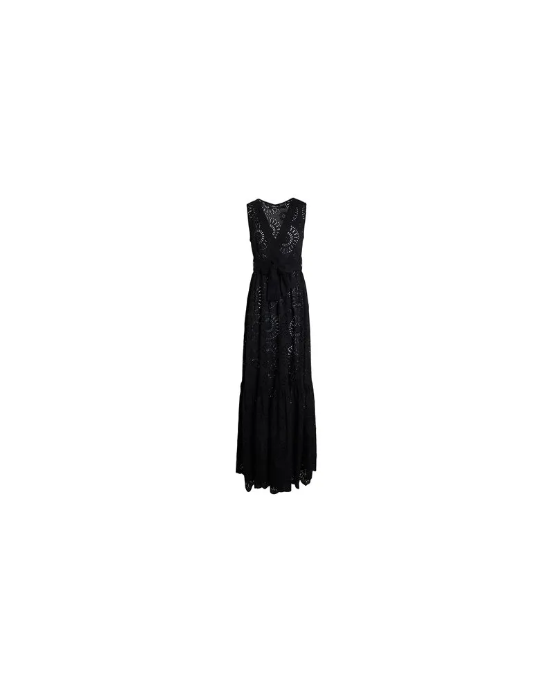 Blumarine KLEIDER - Maxi-Kleiderauf YOOX.COM Schwarz