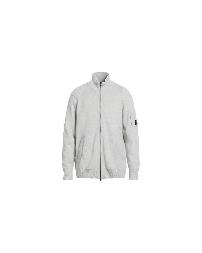 C.P. Company STRICKWAREN - Strickjackenauf YOOX.COM Hellgrau
