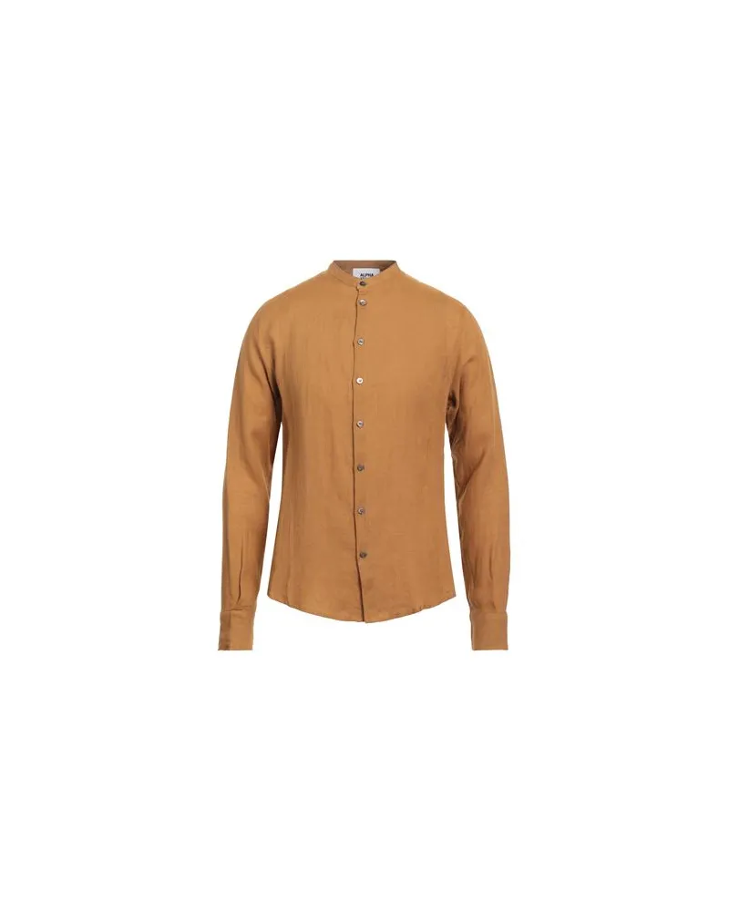 Alpha Studio TOPS - Hemdenauf YOOX.COM Kamel
