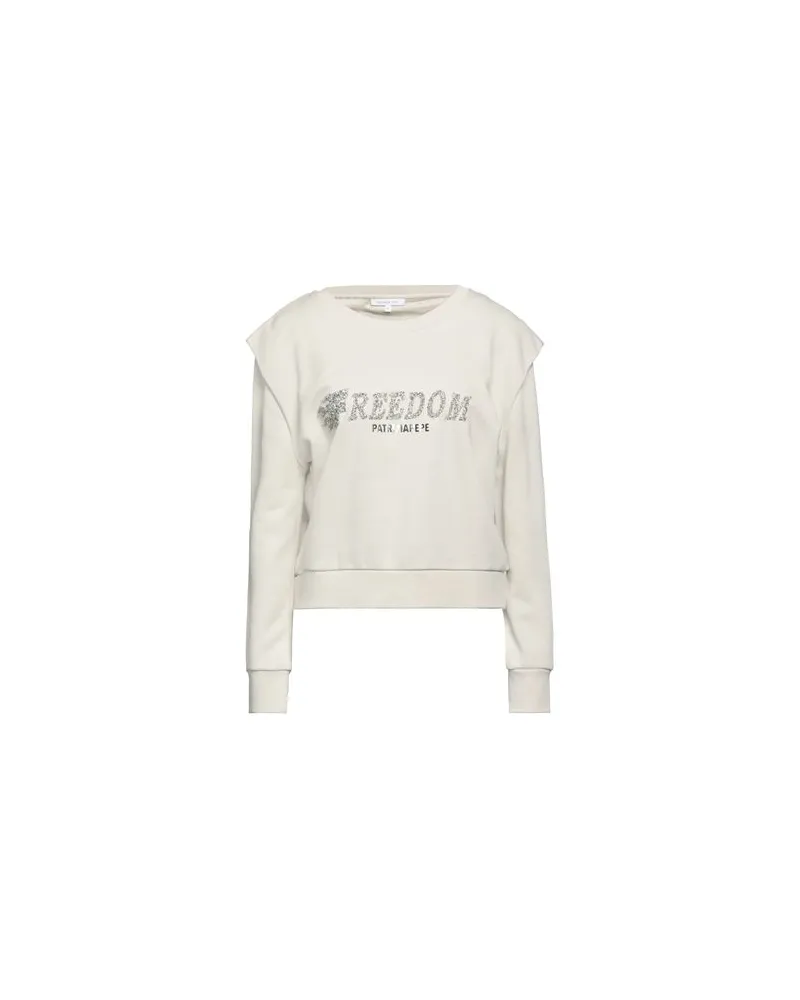 Patrizia Pepe TOPS - Sweatshirtsauf YOOX.COM Beige