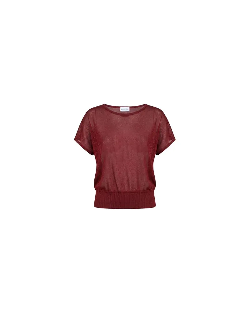 MARELLA STRICKWAREN - Pulloverauf YOOX.COM Ziegelrot