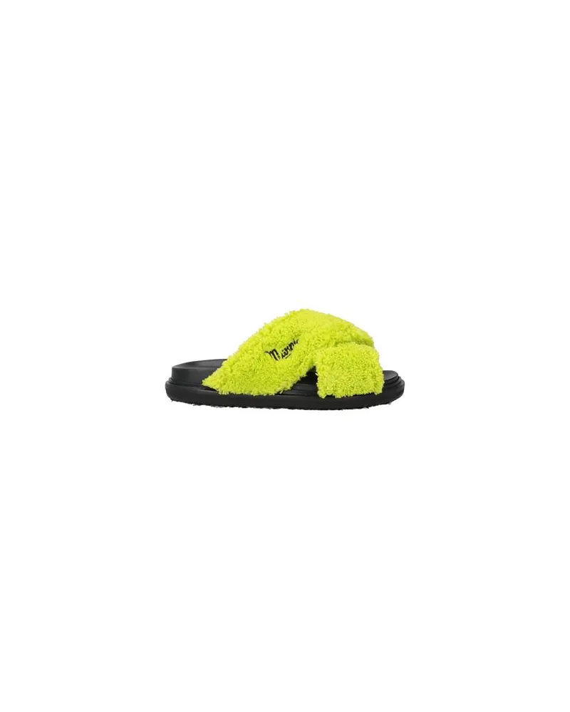 Marni SCHUHE - Sandalenauf YOOX.COM Limettengrün
