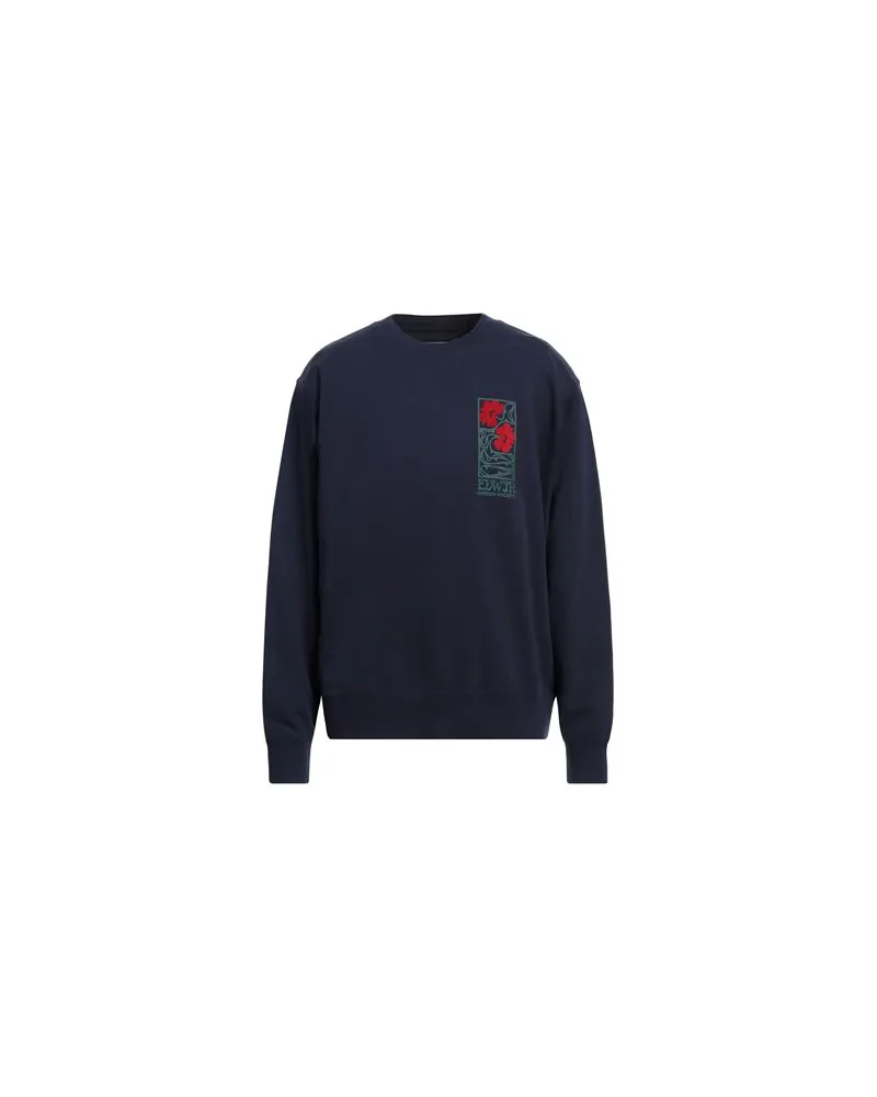 Edwin Jeans TOPS - Sweatshirtsauf YOOX.COM Marineblau