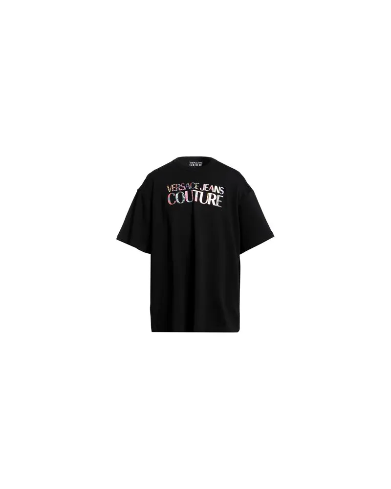 Versace Jeans TOPS - T-shirtsauf YOOX.COM Schwarz