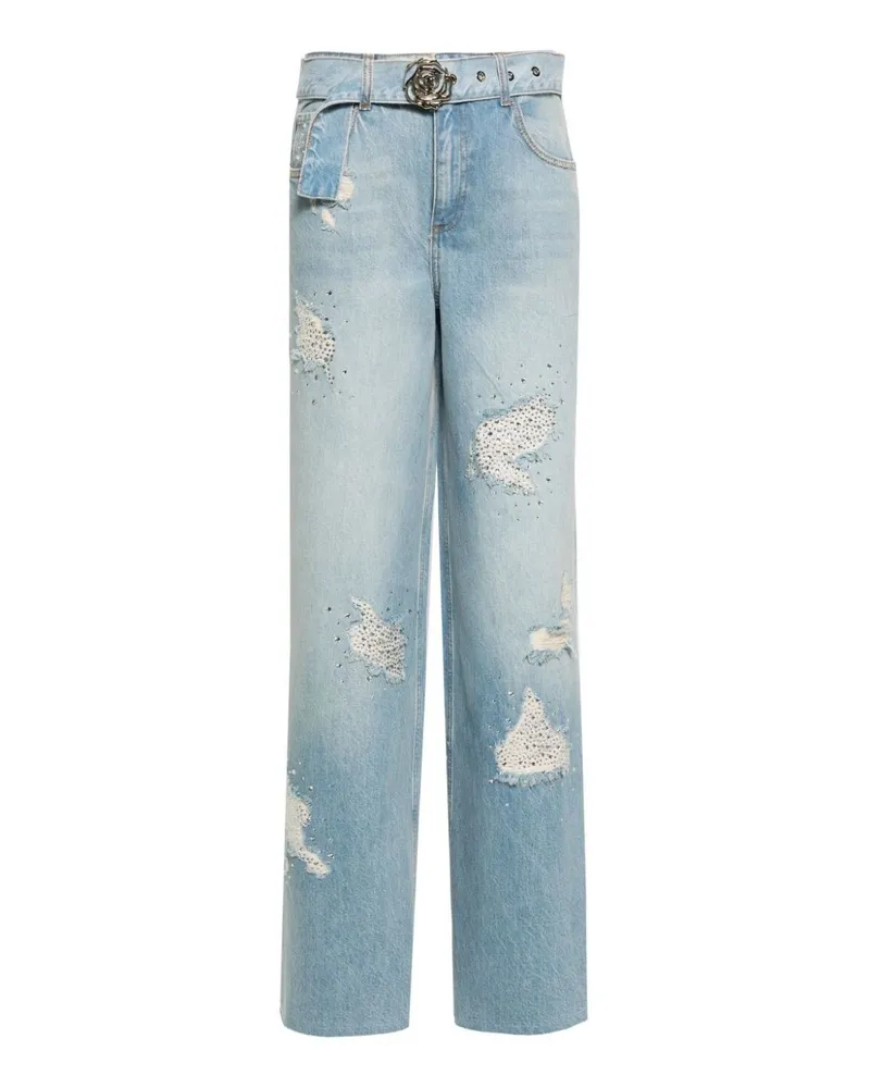 Blumarine Jeanshose Azurblau