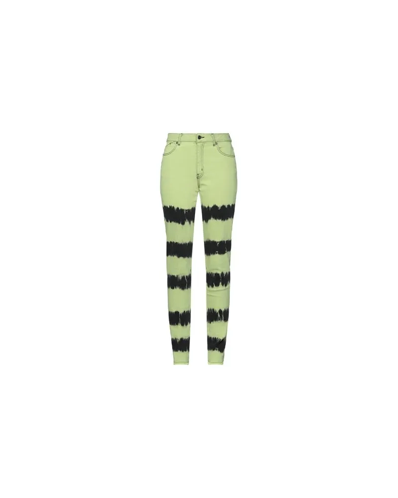 Just Cavalli HOSEN & RÖCKE - Jeanshosenauf YOOX.COM Grün