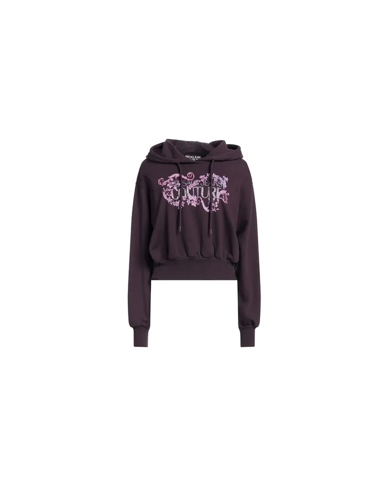 Versace Jeans TOPS - Sweatshirtsauf YOOX.COM Pflaume