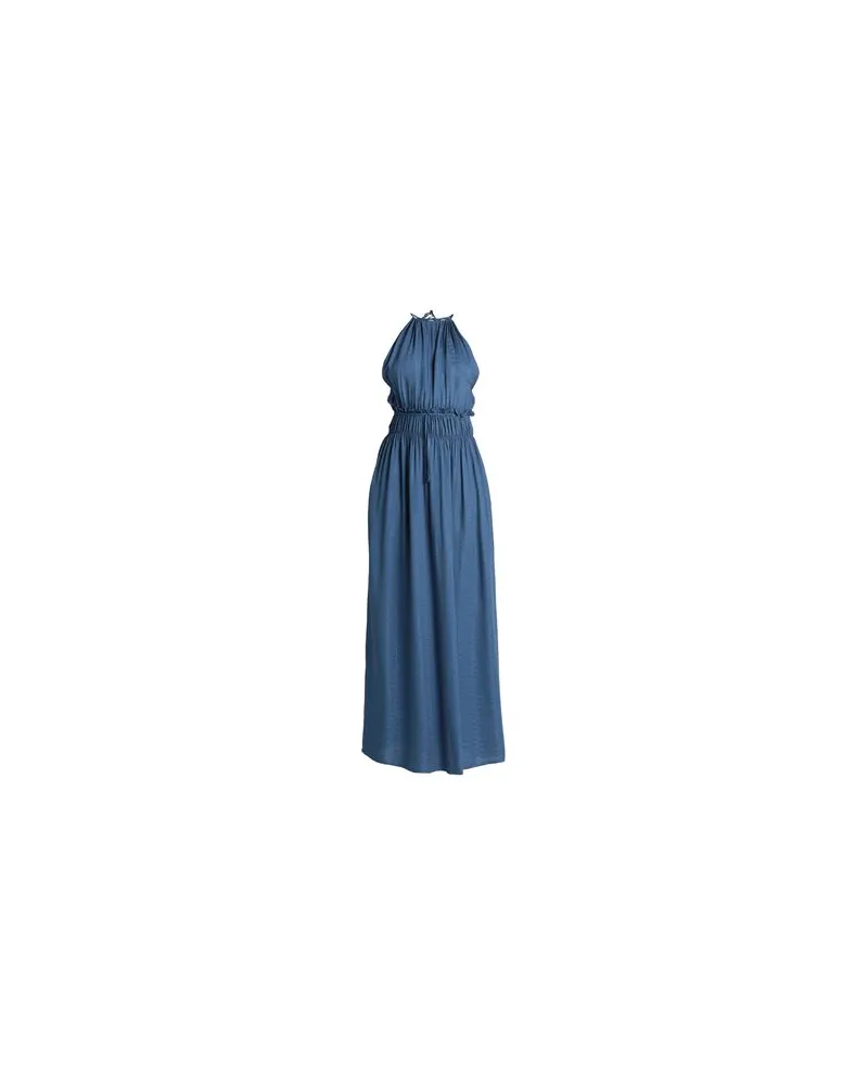 Attic and Barn KLEIDER - Maxi-Kleiderauf YOOX.COM Taubenblau