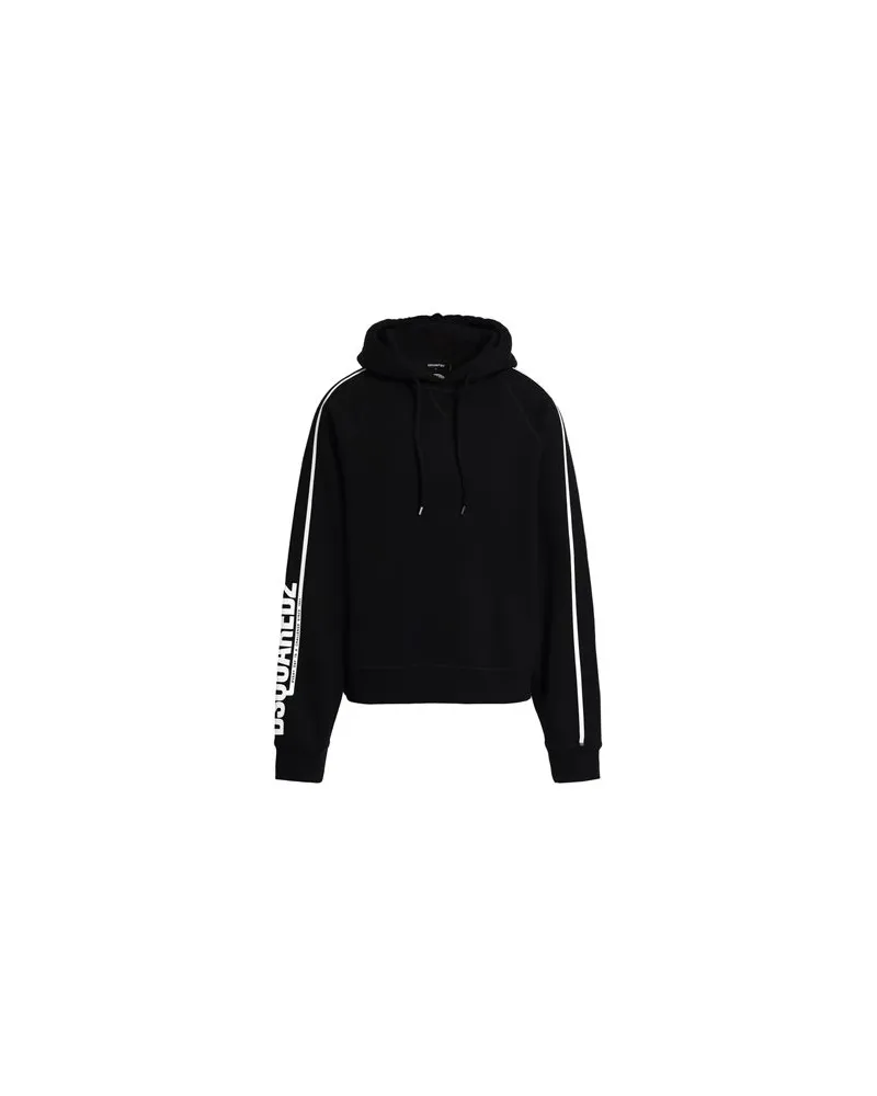 Dsquared2 TOPS - Sweatshirtsauf YOOX.COM Schwarz