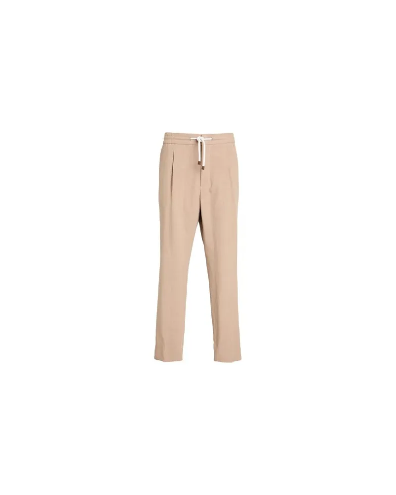 Brunello Cucinelli HOSEN & RÖCKE - Hosenauf YOOX.COM Beige