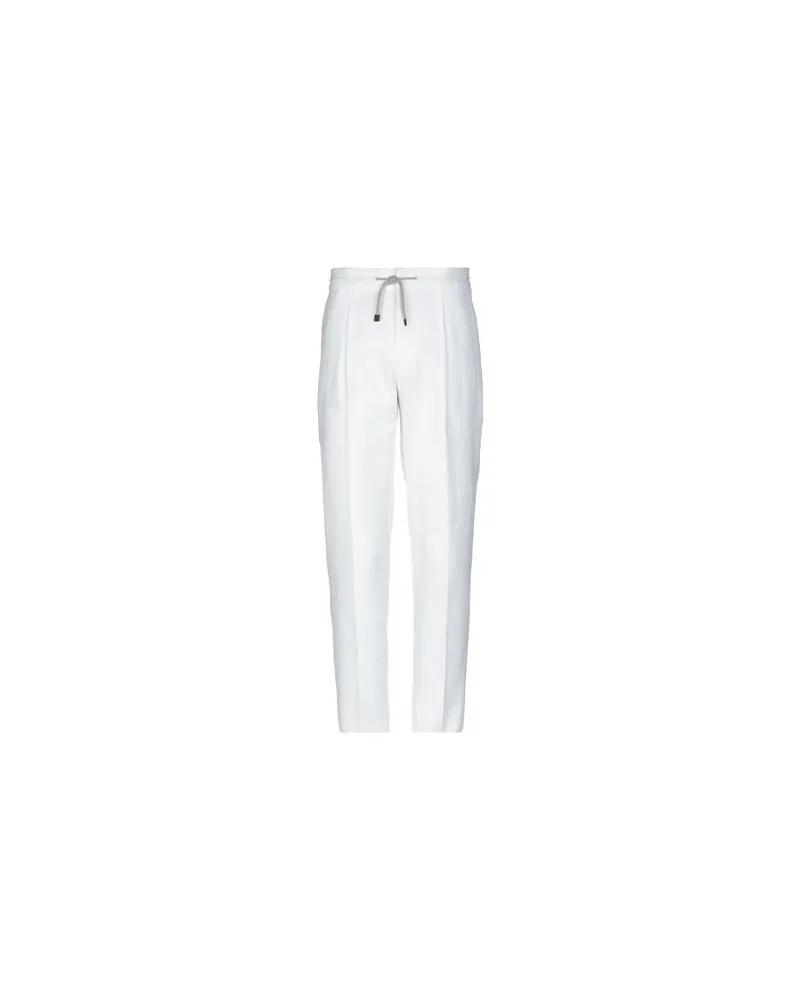 Brunello Cucinelli HOSEN & RÖCKE - Hosenauf YOOX.COM Weiß