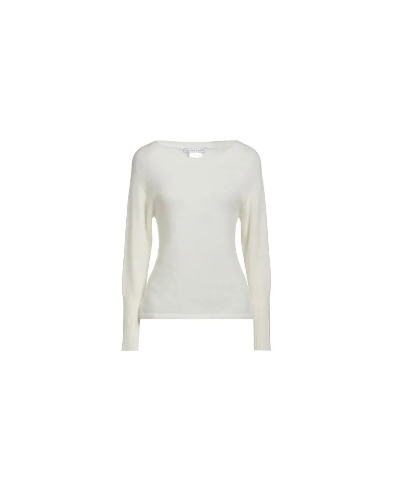 Caractère STRICKWAREN - Pulloverauf YOOX.COM Weiß