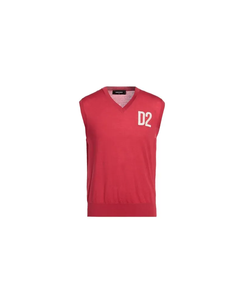 Dsquared2 STRICKWAREN - Pulloverauf YOOX.COM Tomatenrot