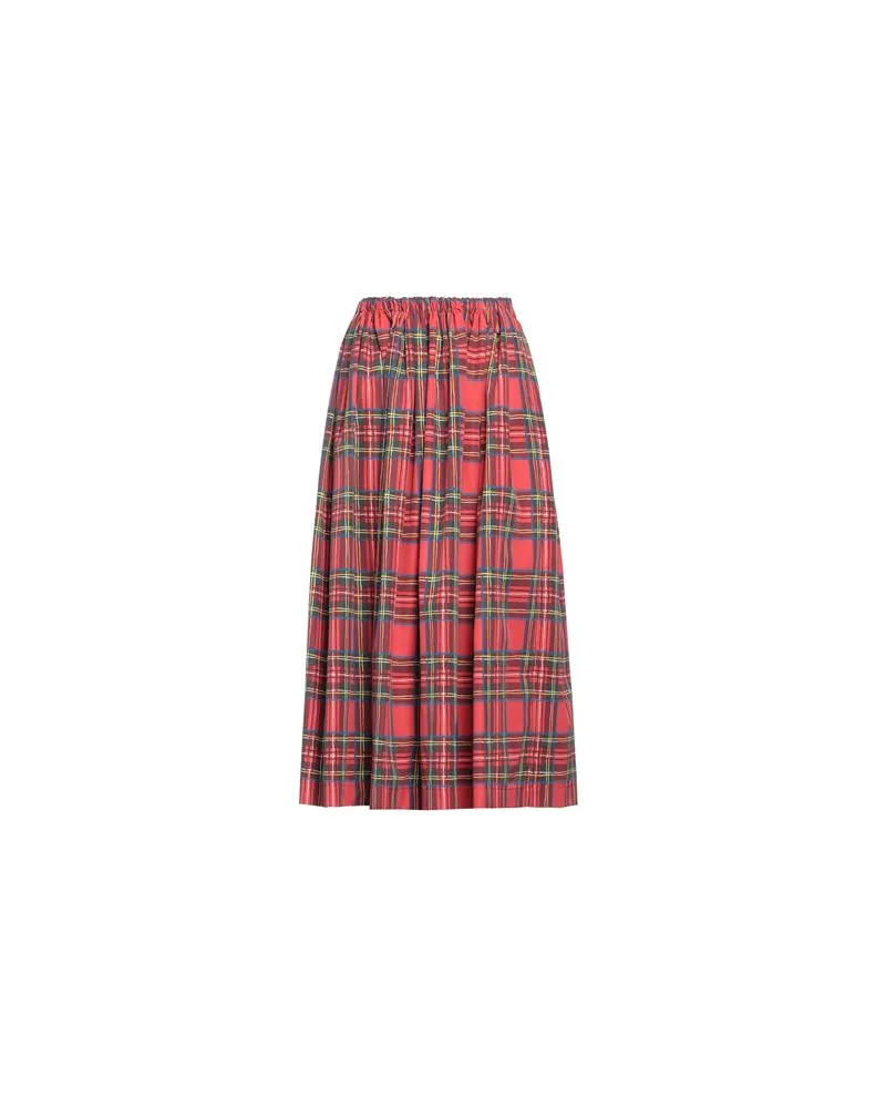 RED Valentino HOSEN & RÖCKE - Midi-Röckeauf YOOX.COM Rot