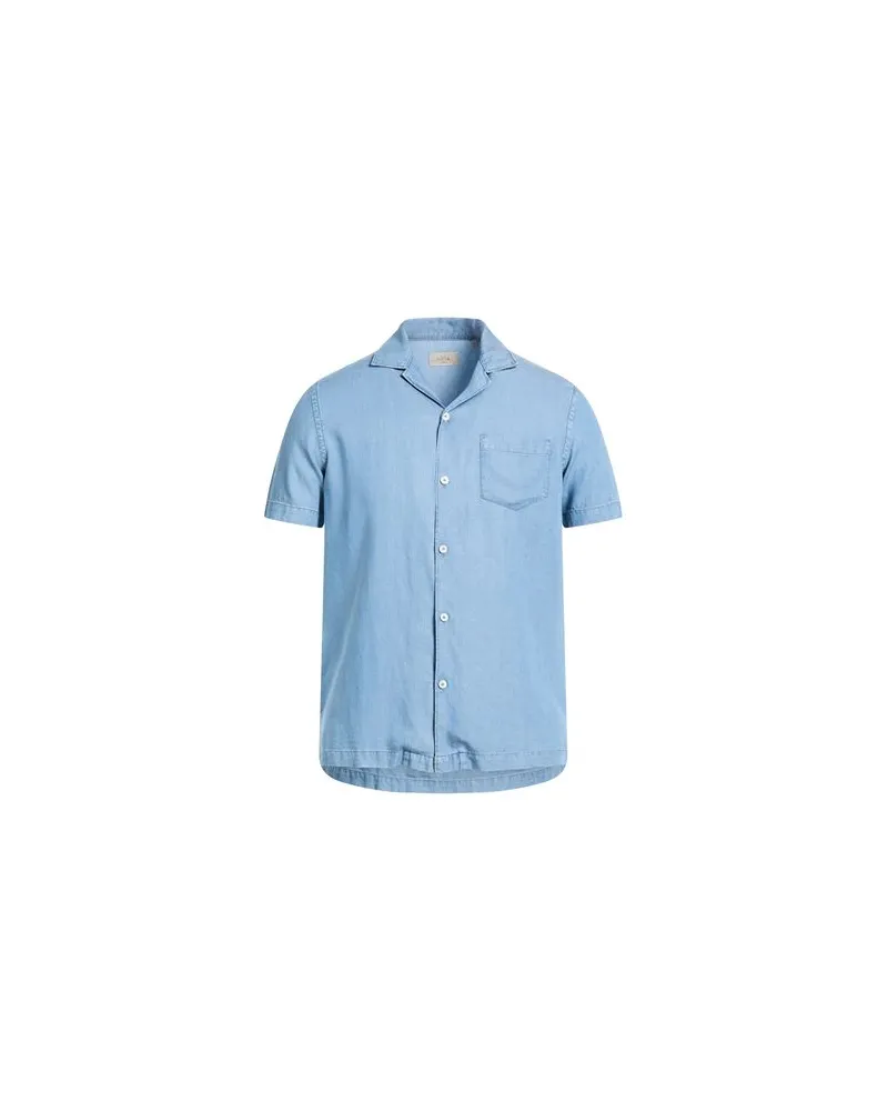 Altea TOPS - Jeanshemdenauf YOOX.COM Blau