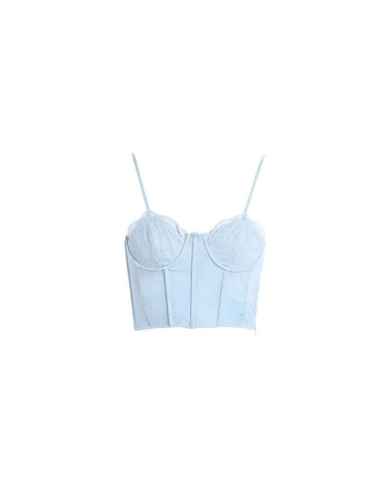 EDITED Melody Corset Top  - TOPS - Topsauf YOOX.COM Himmelblau