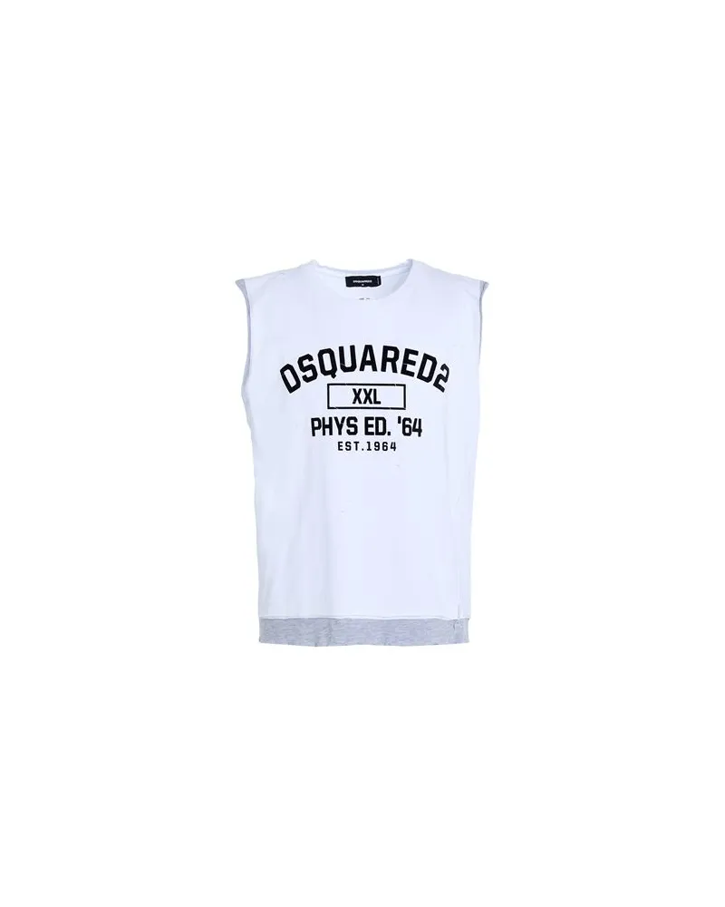 Dsquared2 TOPS - T-shirtsauf YOOX.COM Weiß