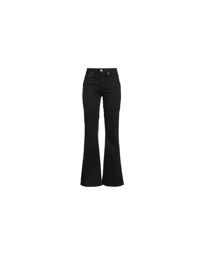 Maje HOSEN & RÖCKE - Jeanshosenauf YOOX.COM Schwarz