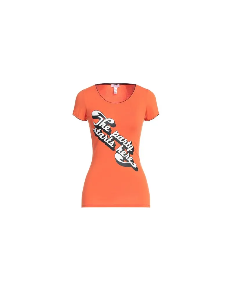 Frankie Morello TOPS - T-shirtsauf YOOX.COM Orange