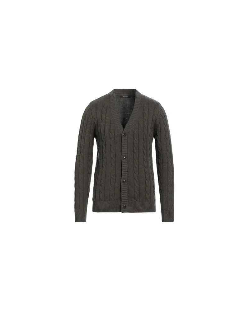 Refrigue STRICKWAREN - Strickjackenauf YOOX.COM Militärgrün
