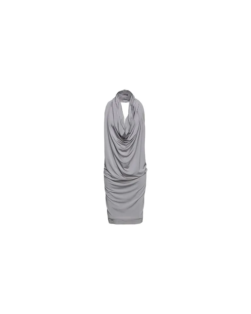 Fabrizio Lenzi KLEIDER - Maxi-Kleiderauf YOOX.COM Grau