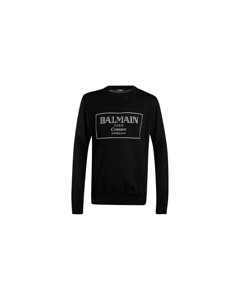 Balmain STRICKWAREN - Pulloverauf YOOX.COM Schwarz