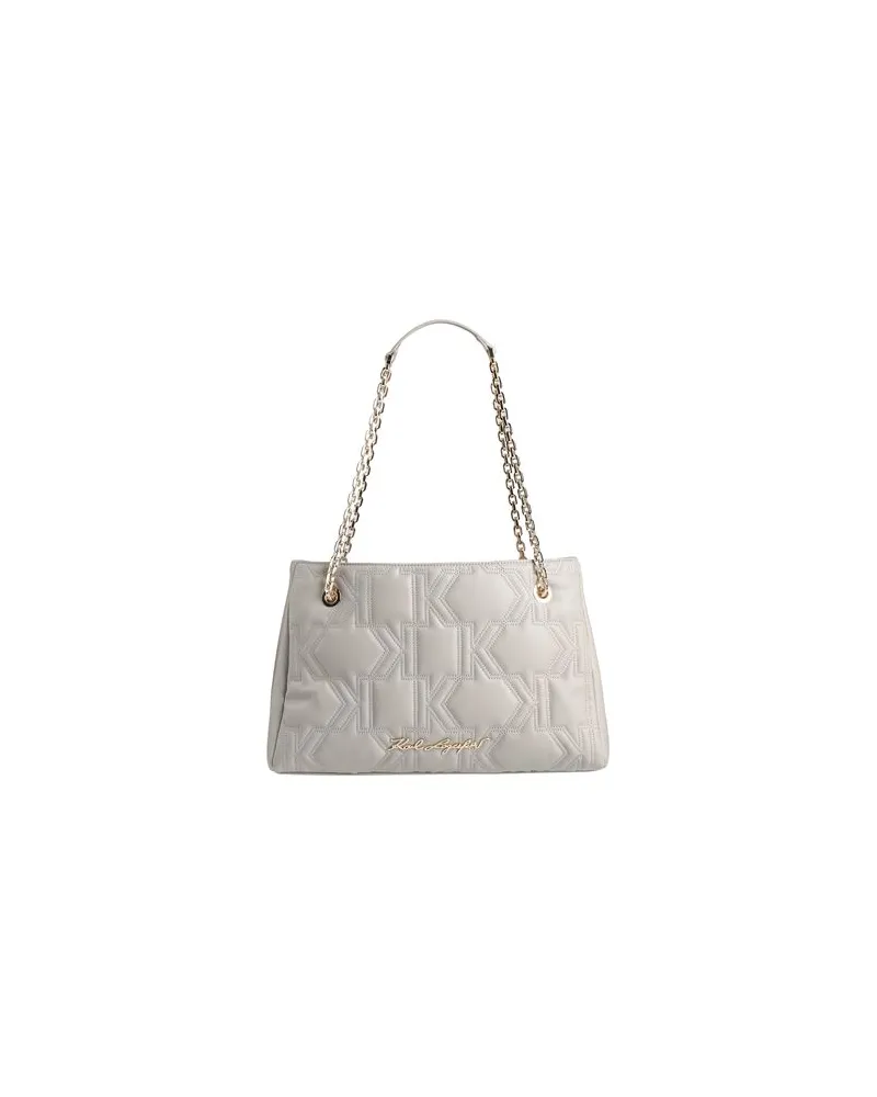 Karl Lagerfeld TASCHEN - Schultertaschenauf YOOX.COM Hellgrau