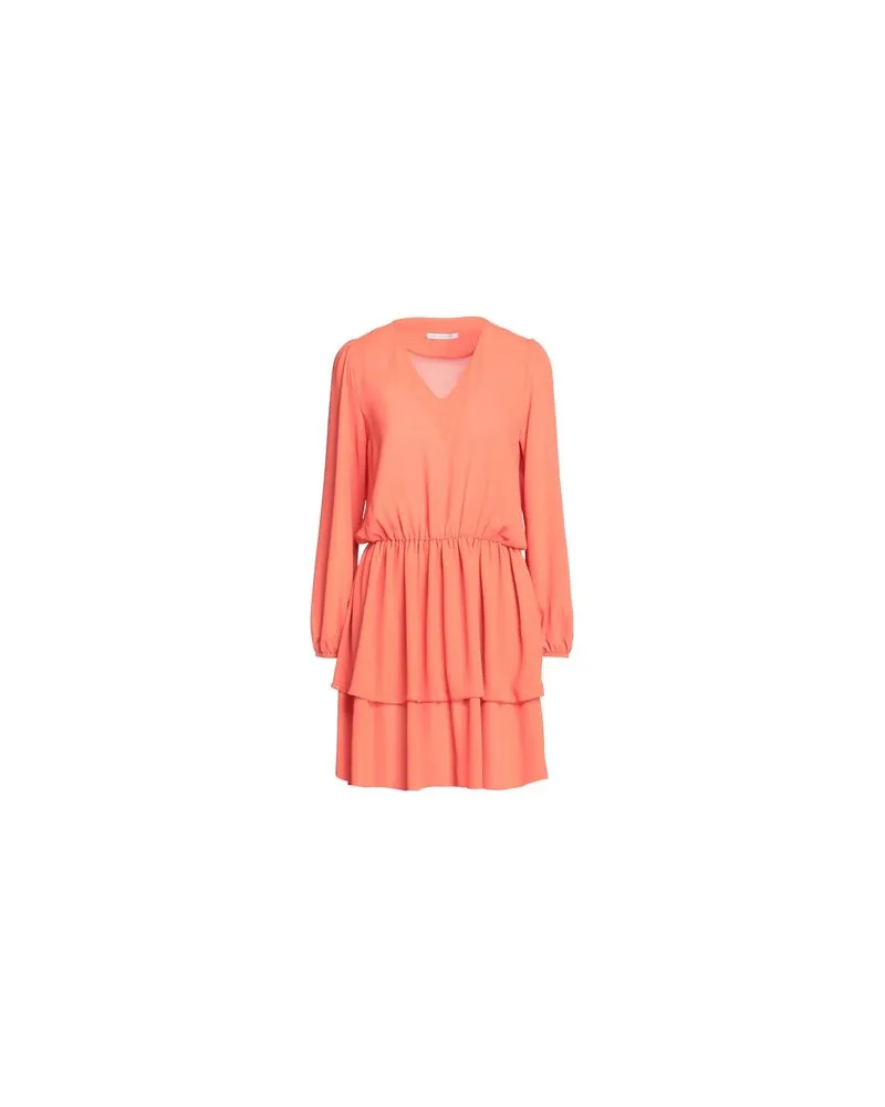 Biancoghiaccio KLEIDER - Mini-Kleiderauf YOOX.COM Orange