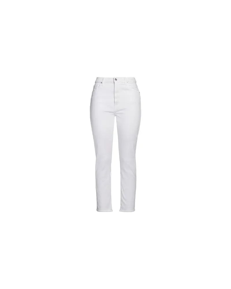 7 for all mankind HOSEN & RÖCKE - Jeanshosenauf YOOX.COM Weiß