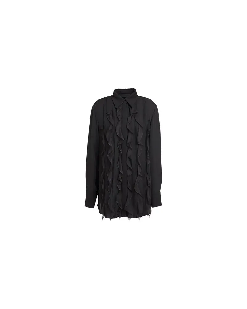 Valentino Garavani LE NOIR - TOPS - Hemdenauf YOOX.COM Schwarz