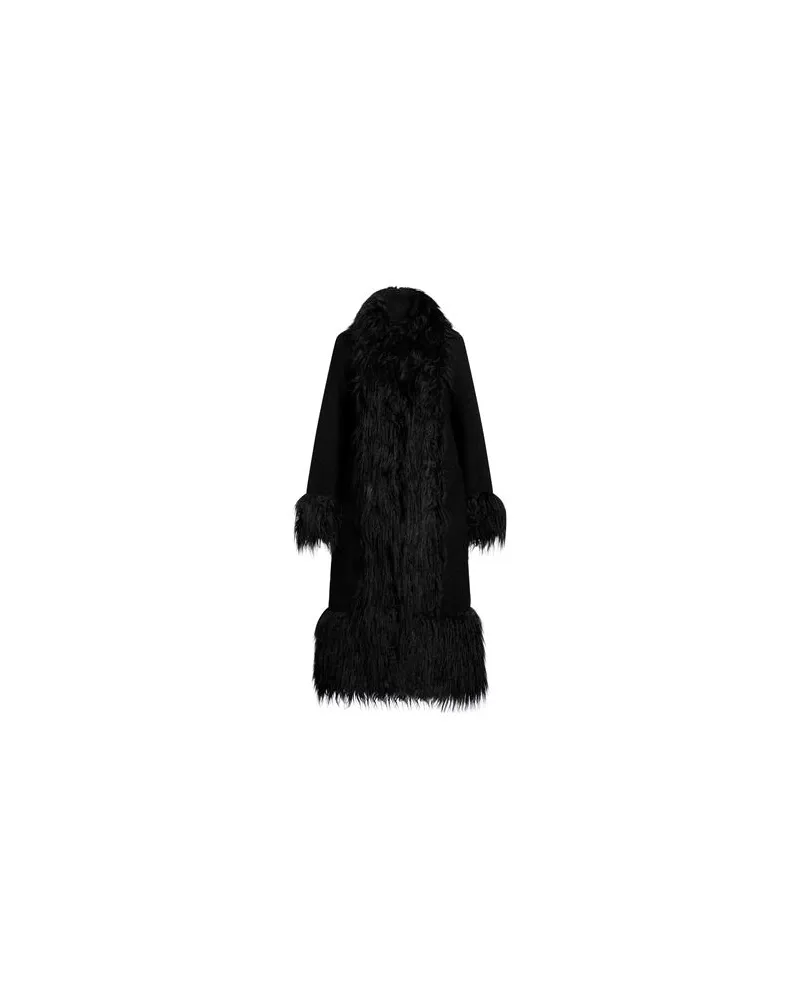 Maje JACKEN & MÄNTEL - Mäntelauf YOOX.COM Schwarz