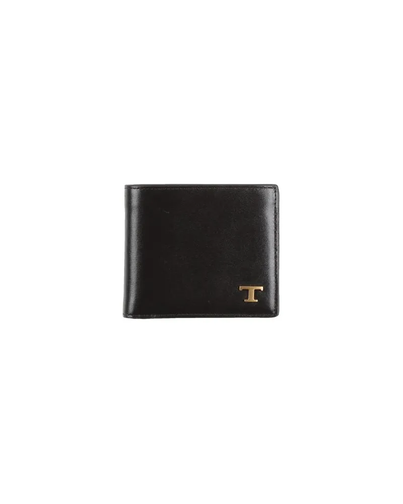 TOD'S Kleinlederwaren - Brieftaschenauf YOOX.COM Schwarz