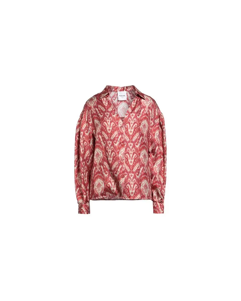 Black Coral TOPS - Hemdenauf YOOX.COM Rot