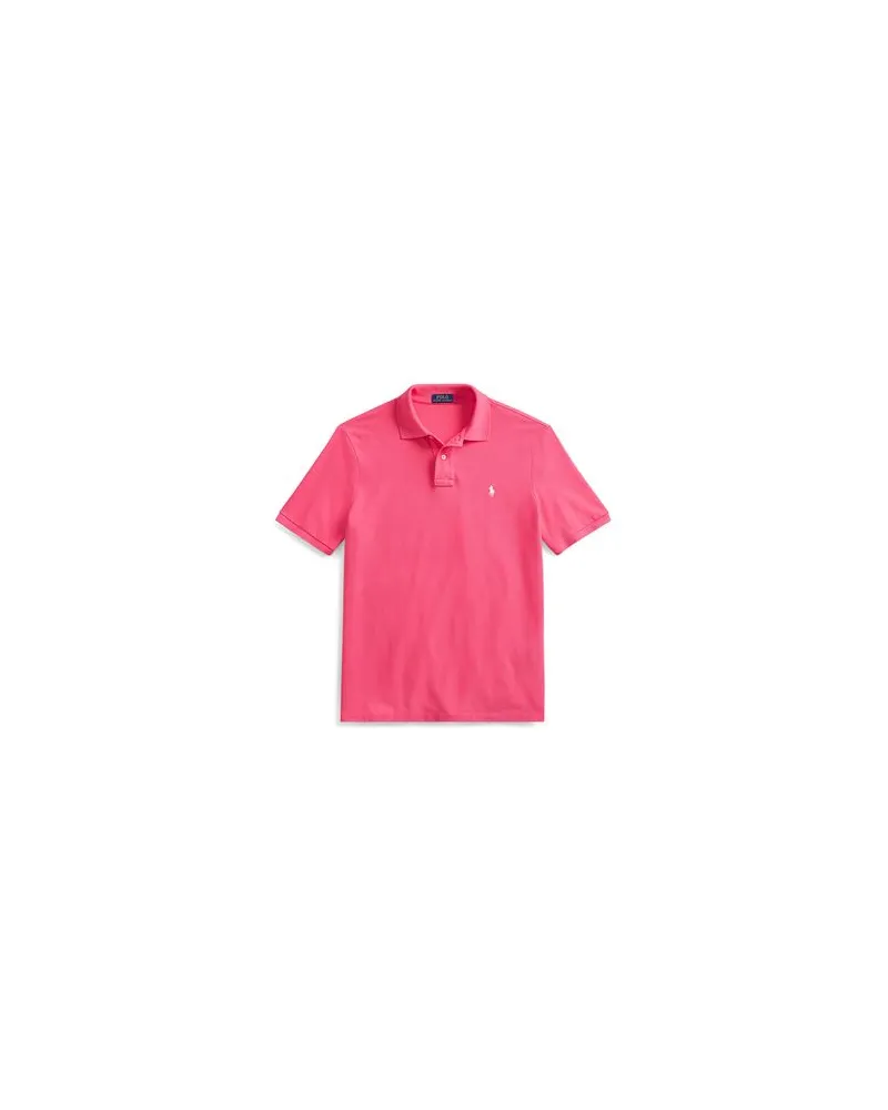 Ralph Lauren SLIM FIT MESH POLO SHIRT   - TOPS - Poloshirtsauf YOOX.COM Fuchsia