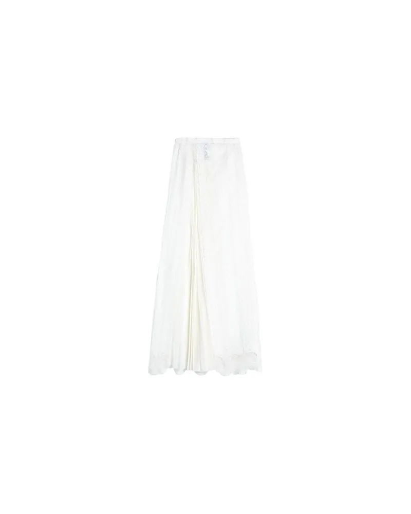 Ermanno Scervino HOSEN & RÖCKE - Maxi-Röckeauf YOOX.COM Weiß