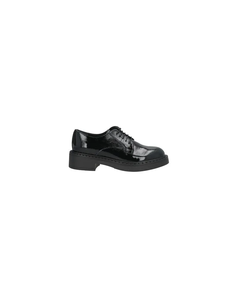 FRAU SCHUHE - Schnürschuheauf YOOX.COM Schwarz