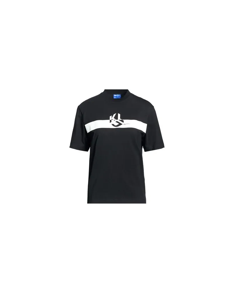 Karl Lagerfeld KARL CARES - TOPS - T-shirtsauf YOOX.COM Schwarz