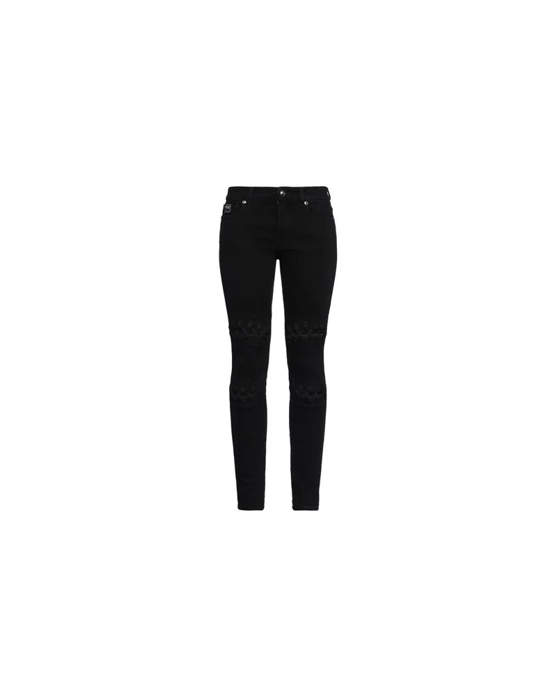 Versace Jeans HOSEN & RÖCKE - Jeanshosenauf YOOX.COM Schwarz
