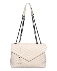 Luisa Vannini Schultertasche Beige