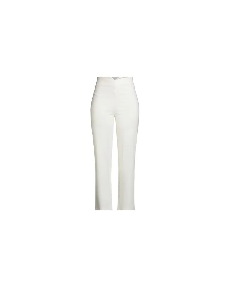 Patrizia Pepe HOSEN & RÖCKE - Hosenauf YOOX.COM Weiß