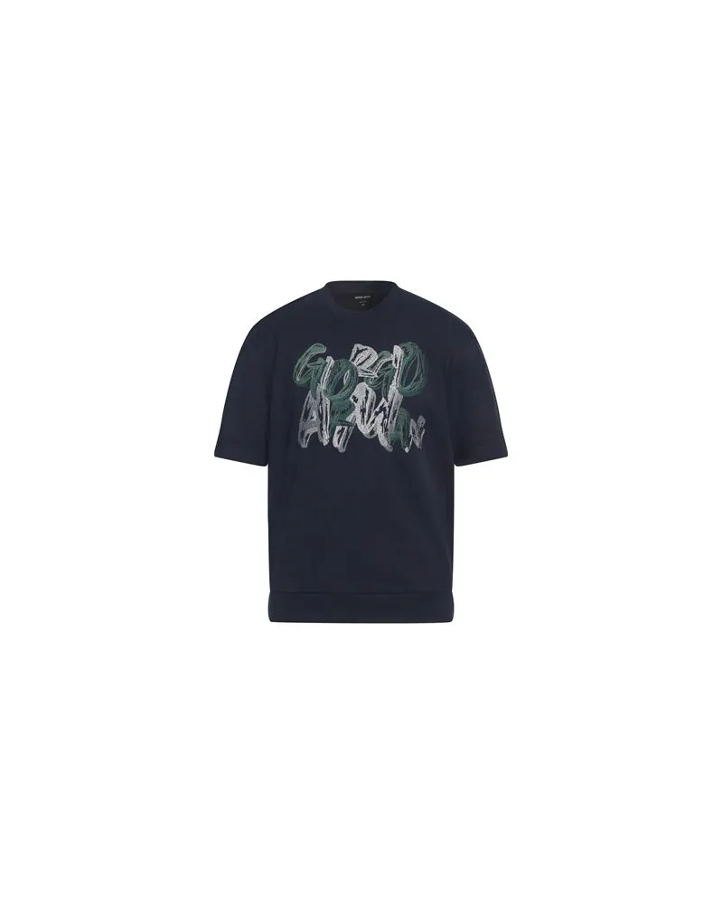 Giorgio Armani TOPS - T-shirtsauf YOOX.COM Marineblau