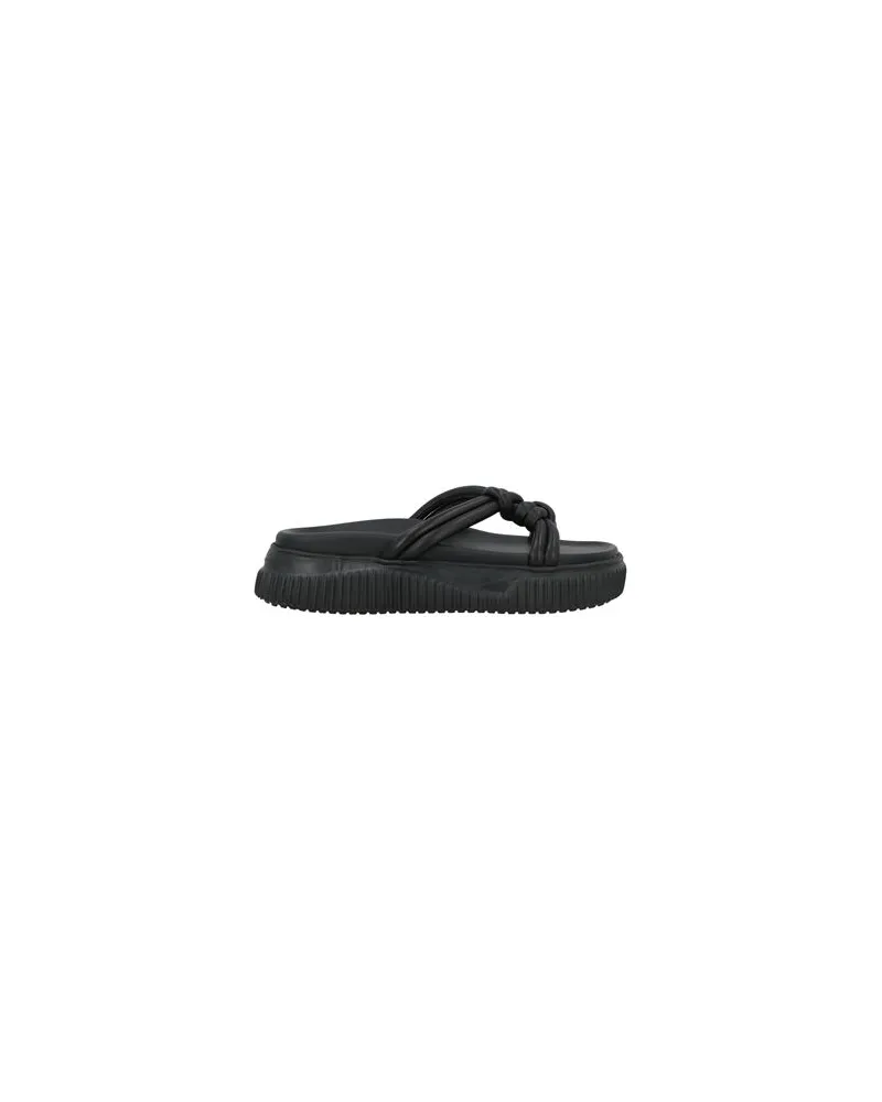 Voile Blanche SCHUHE - Sandalenauf YOOX.COM Schwarz